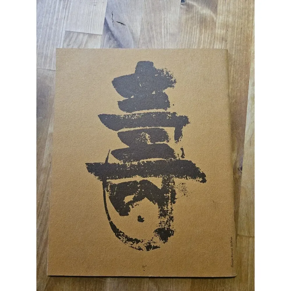 art catalog: THE CALLIGRAPHIC STATEMENT, Arts Club of Chicago 1970